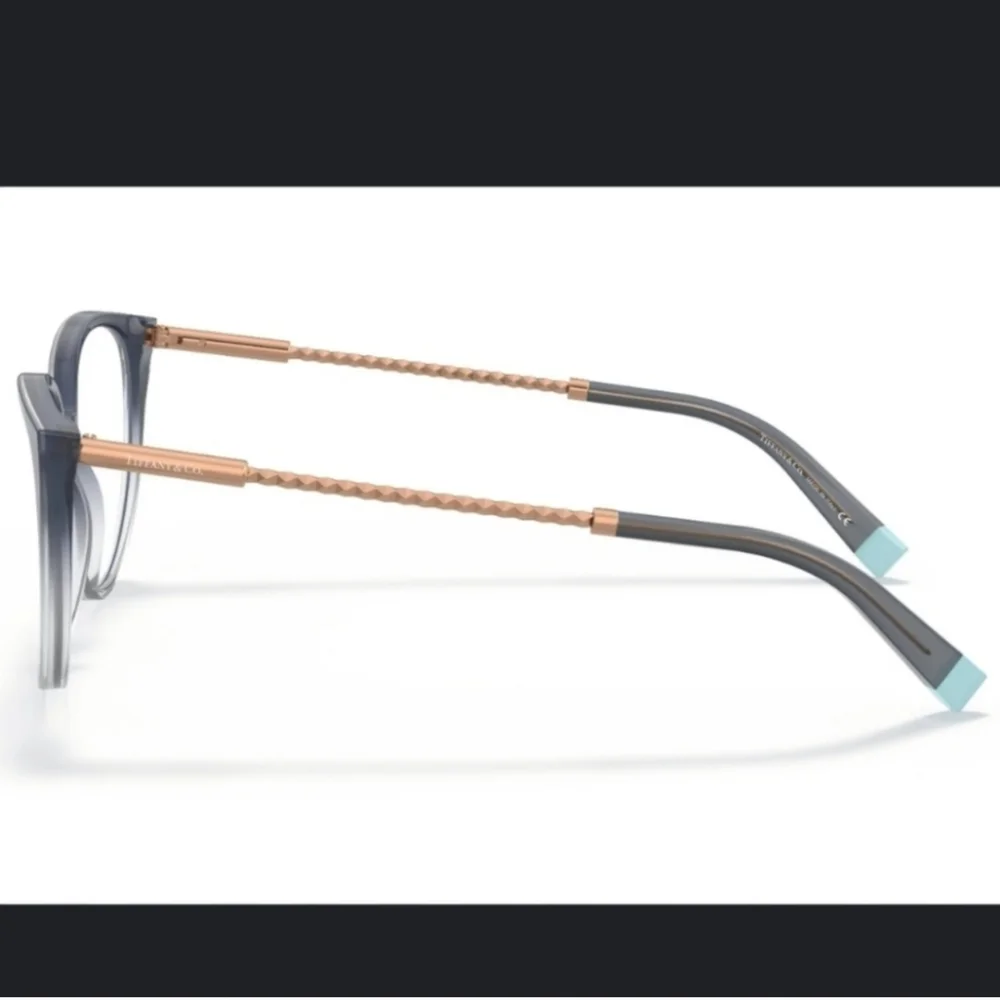 Tiffany & Co TF 2206 Cat Eye Perscription Frames Only Rubedo Ombre Luxury #104